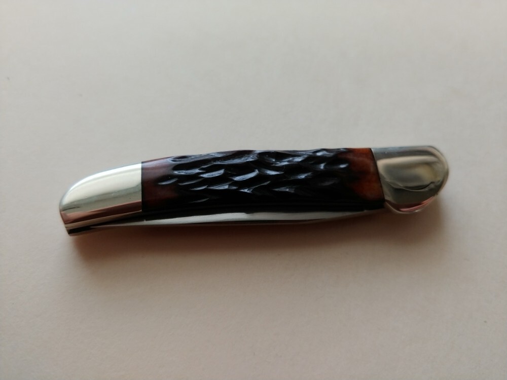 Cattaraugus Toothpick with bullet shield and bolster lock