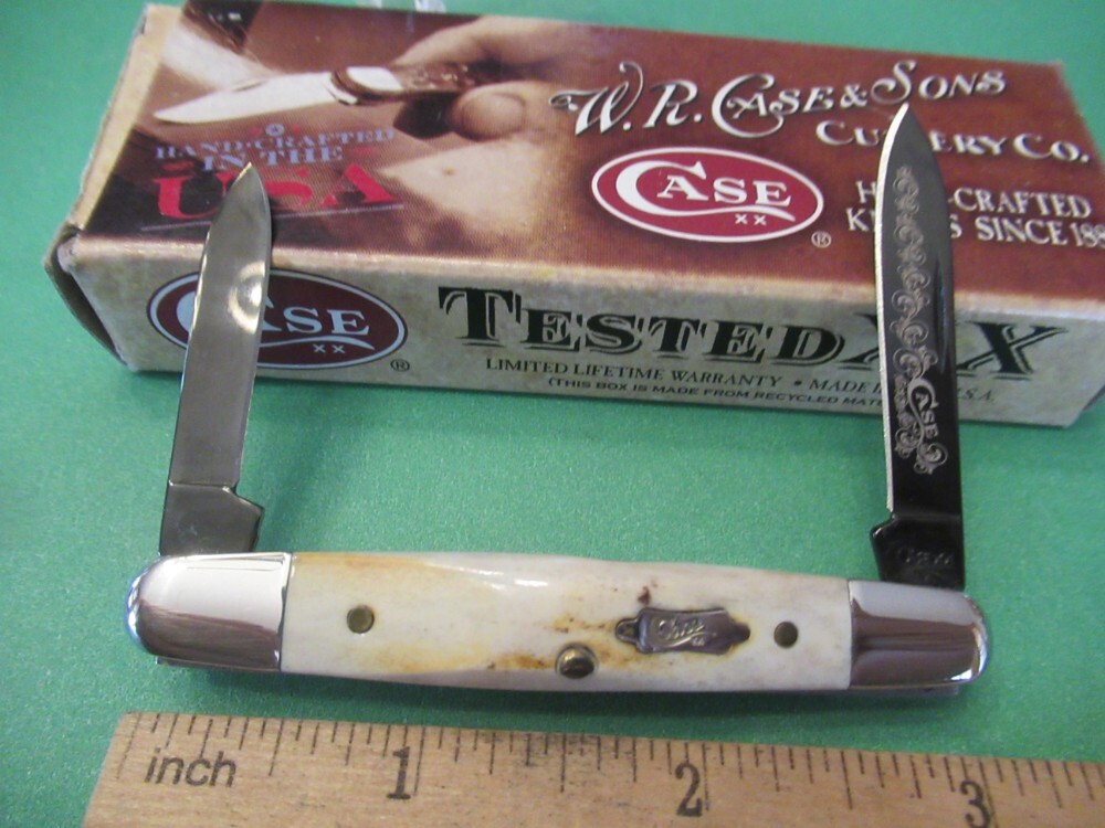 Case XX 2009 Vintage Stag Eisenhower PVD Pattern # V05263 SS