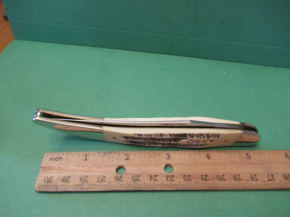 Case XX 2007 Bone Stag Large Texas Toothpick Pattern
