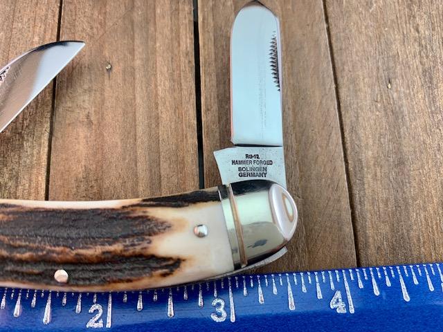 Bulldog Brand Knives 2 Blade Folding Pocketknife Pit Bull
