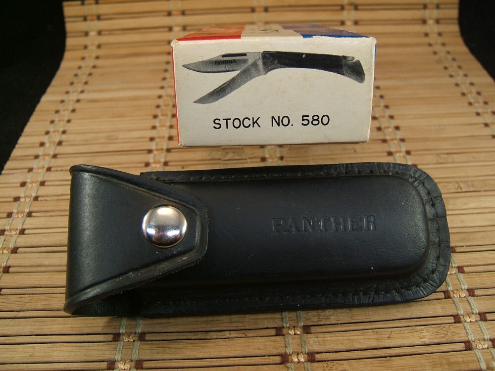 PANTHER KNIFE HIGH CARBON STEEL VINTAGE JAPAN MADE LARGE