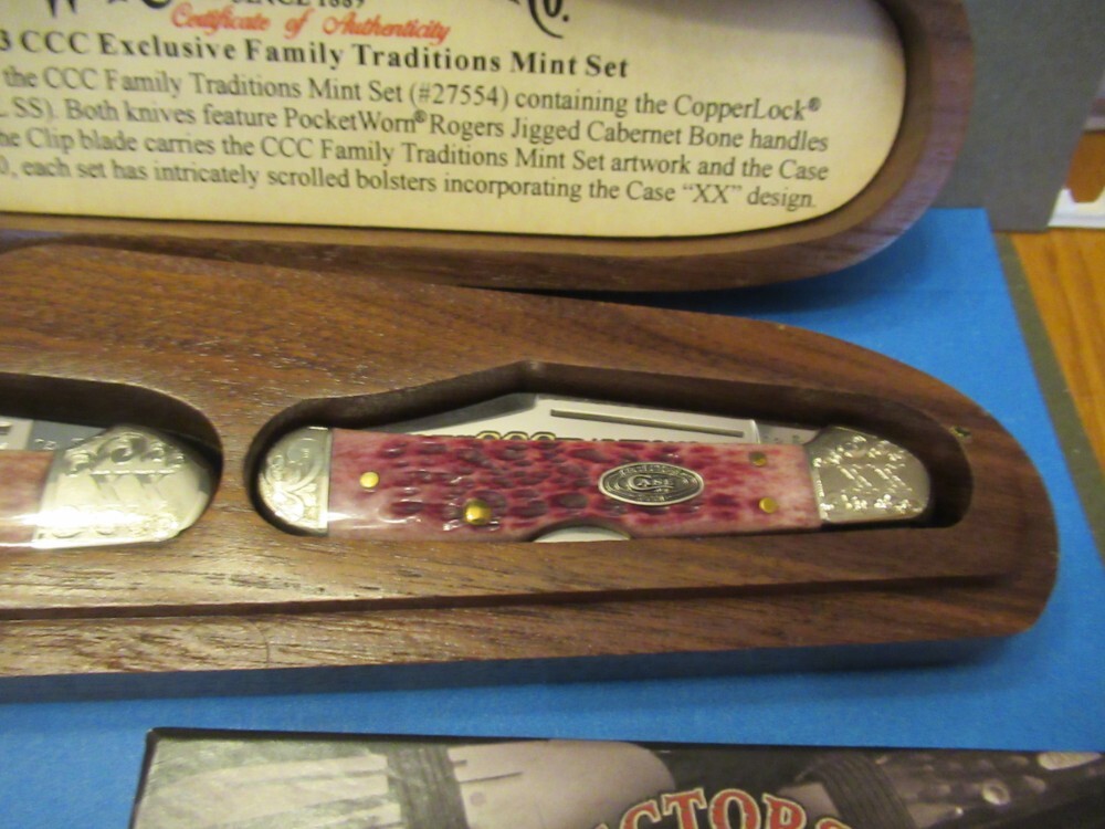 Case XX 2013 CCC Exclusive Family Traditions Mint Set CopperLocks