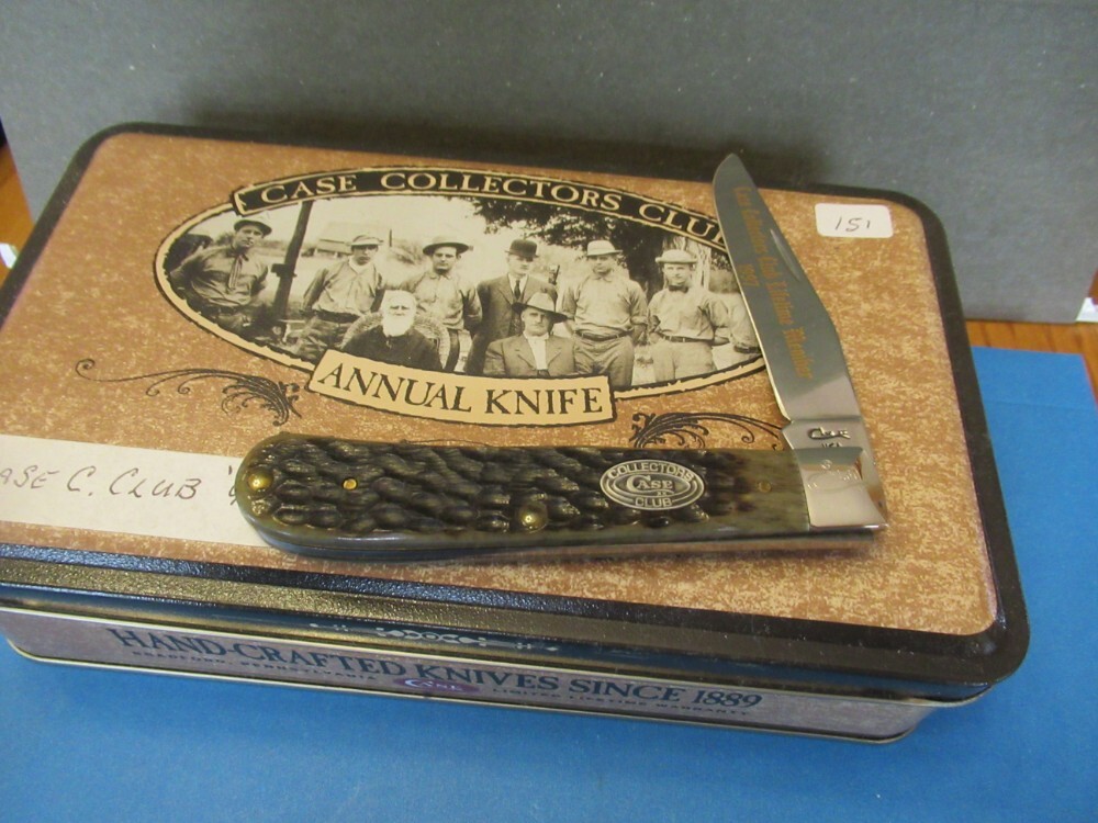Case XX 1997 Case Collectors Club Barehead Trapper Pattern # 61054 SS