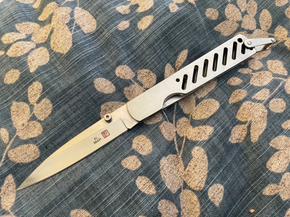 AL MAR KNIVES 2001 QUICKSILVER