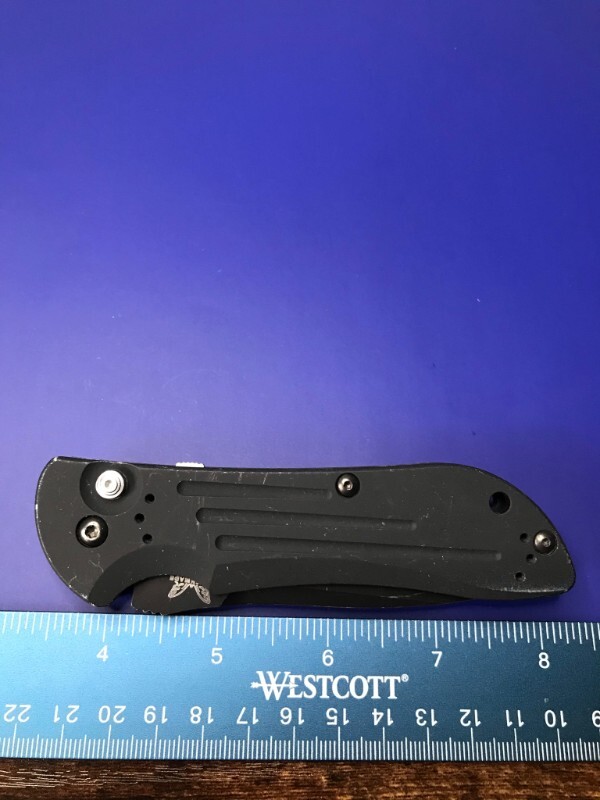 Benchmade 9100 Auto Stryker Knife (3.6" Black Combo)