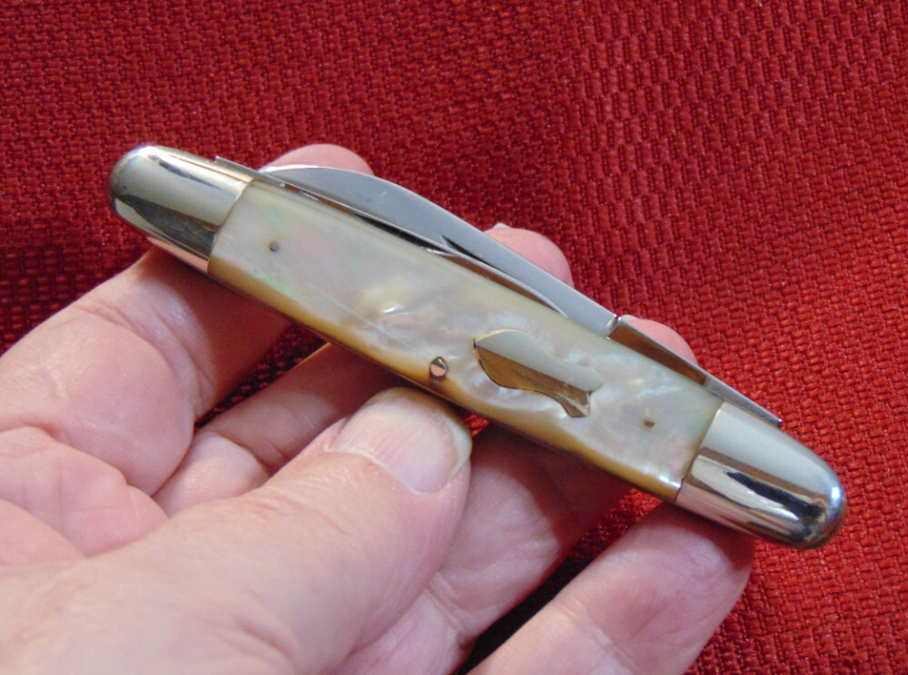 EXCELLENT CONDITION VINTAGE AMERICAN SHEAR & KNIFE CO.BIG WHITTLER