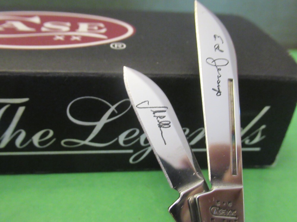 Case XX 2003 The Legends Smooth Old Red Bone Small Congress