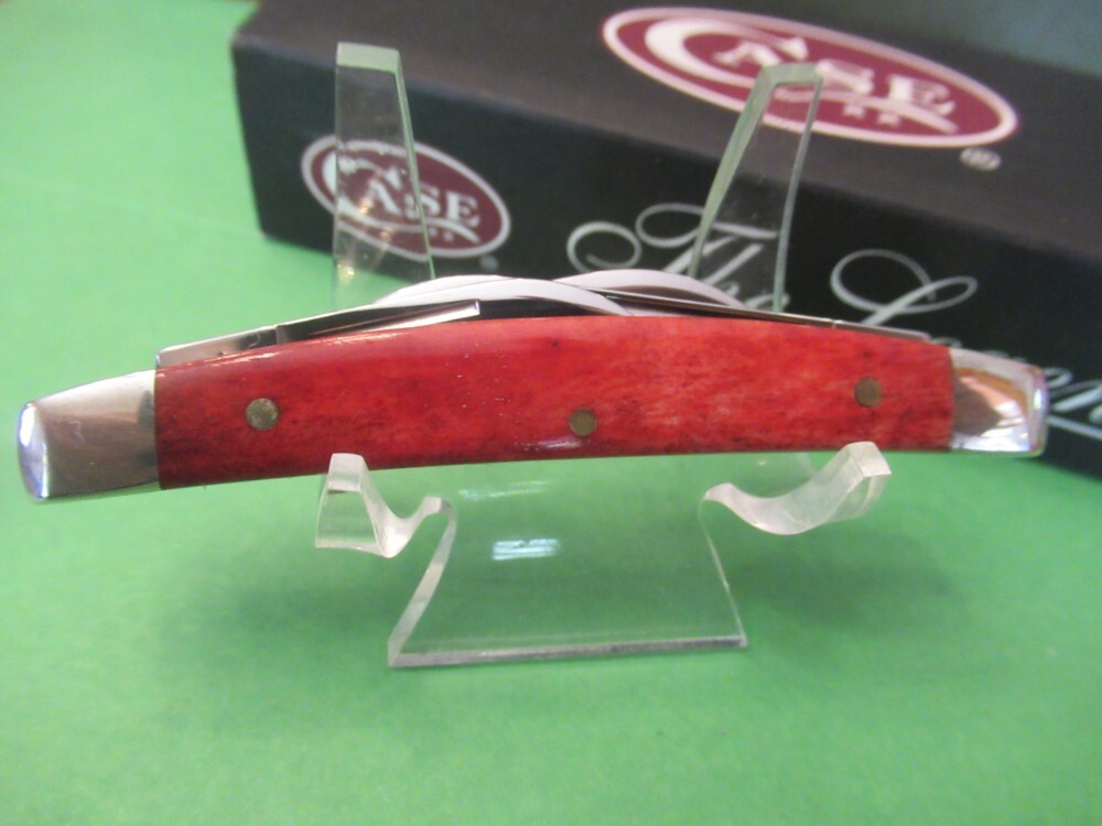 Case XX 2003 The Legends Smooth Old Red Bone Small Congress