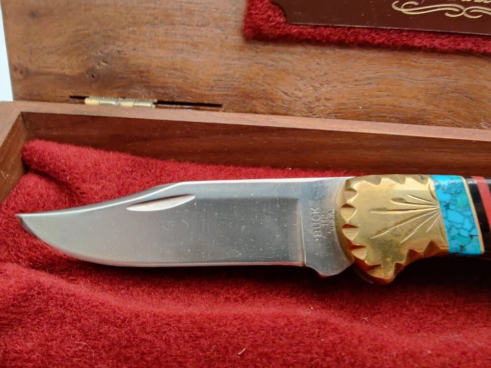 Buck Custom - Hand Made by Navajo Artist Dave Yellowhorse Buck Custom - Hand Made by Navajo Artist Dave Yellowhorse