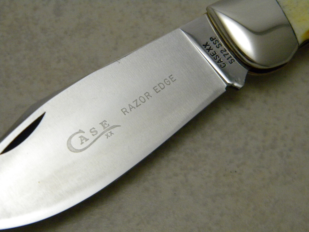 Case XX Hand Made USA 4 Dot (1976) Stag 5172 SSP Razor Edge