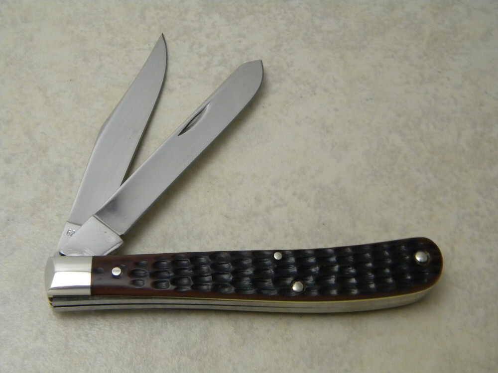 Case XX USA 62048 Delrin 1977 Slimline Trapper Knife