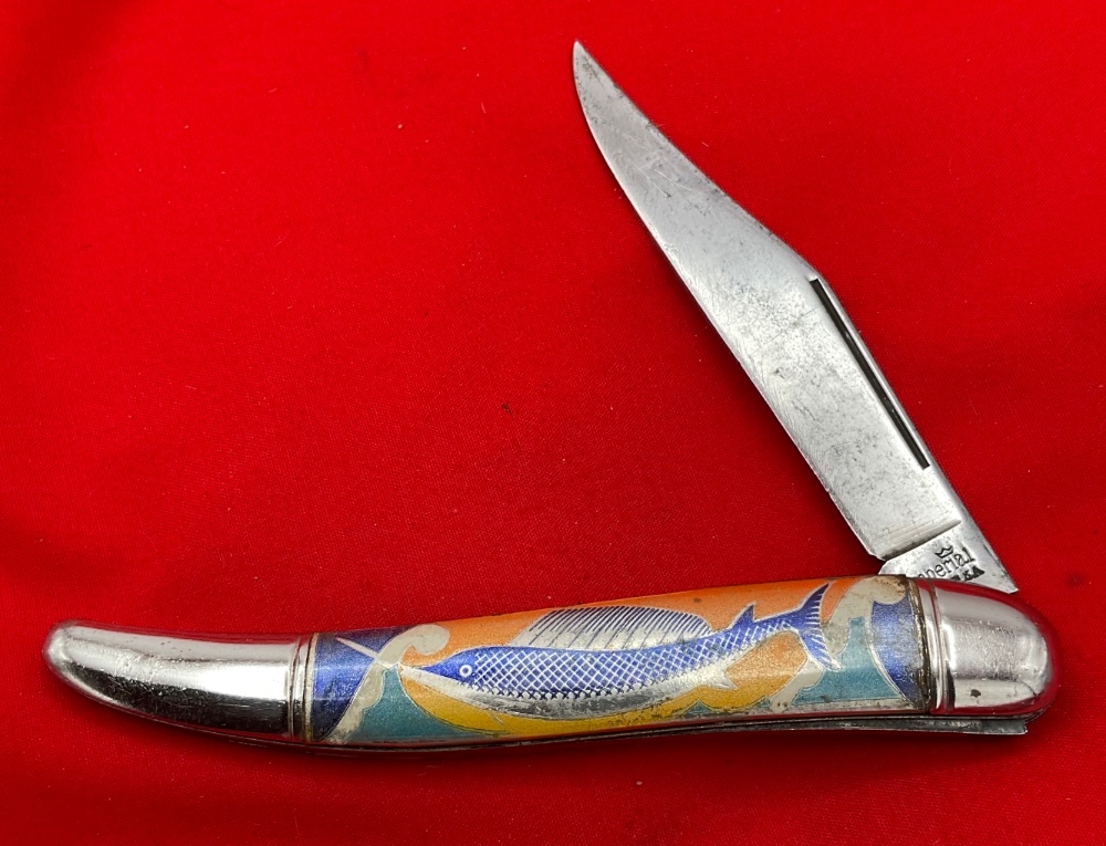 Vintage Imperial PROV USA Texas Toothpick or Fishing Knife w Vintage Imperial PROV USA Texas Toothpick or Fishing Knife w