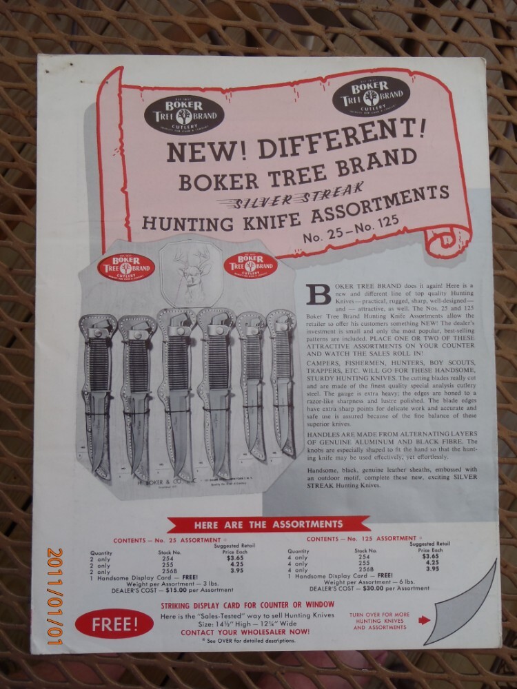 Boker / Schrade Knife Catalog