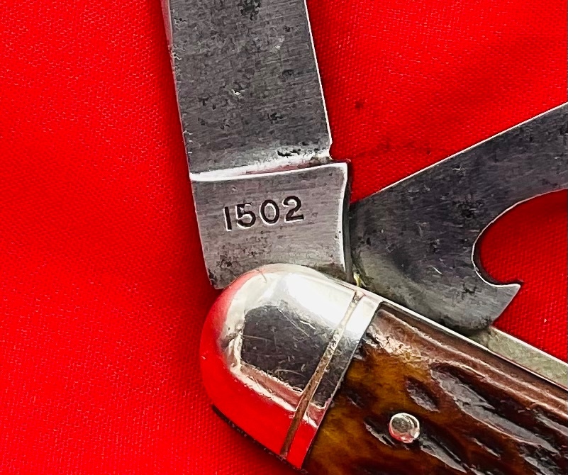 Vintage ULSTER KNIFE CO 4-Blade #1502 “Official” Boy Scouts