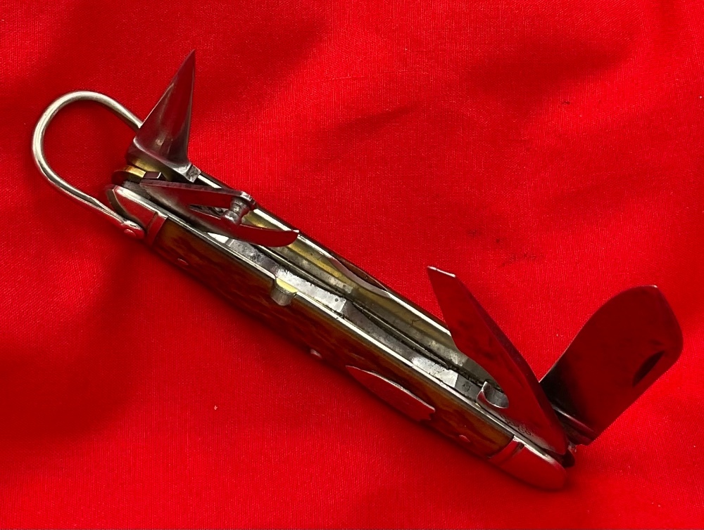 Vintage ULSTER KNIFE CO 4-Blade #1502 “Official” Boy Scouts