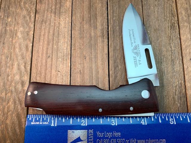 Paragon Seki Japan Lockback Cocobolo First Production Run 8-A Steel