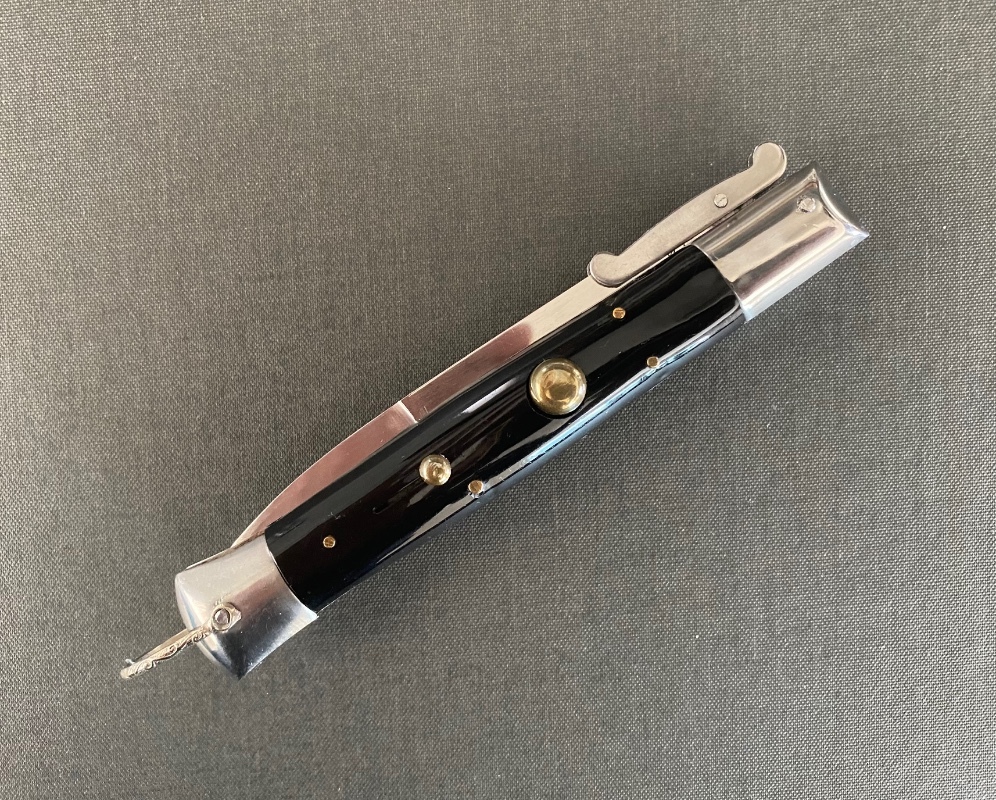 Rizzuto Estileto Milano (Clone), Marked Stainless Steel