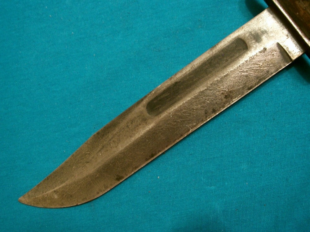 VINTAGE CAMILLUS NY USN MARK 2 MK2 NAVY FIGHTING BOWIE KNIFE