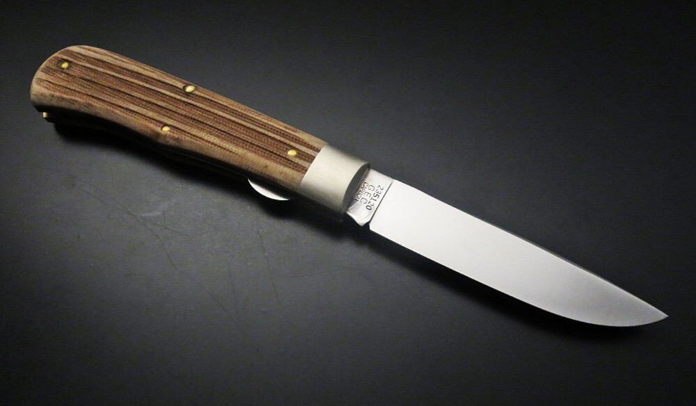 Great Eastern Cutlery #23L Liner Lock Micarta Pioneer Trapper GEC