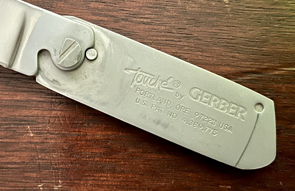 GERBER Touche Belt Buckle Knife 7268
