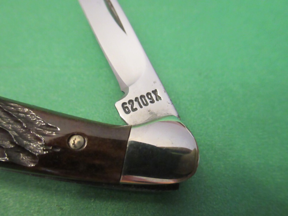 Case XX 1984 New Grind Baby Copperhead Pattern # 62109X