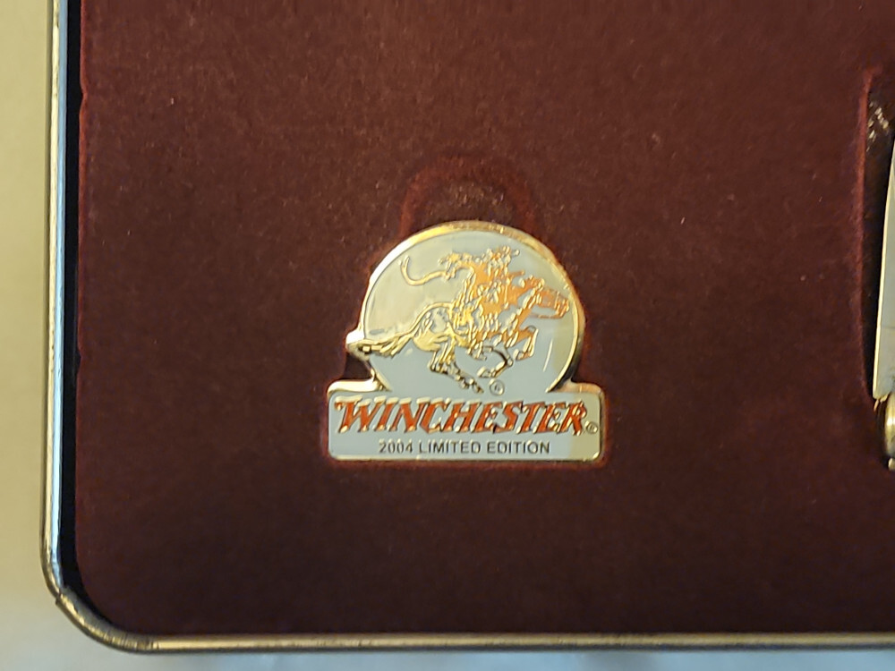 Vintage Winchester 2004 Limited Edition Lockback & Small Stockman Set ...