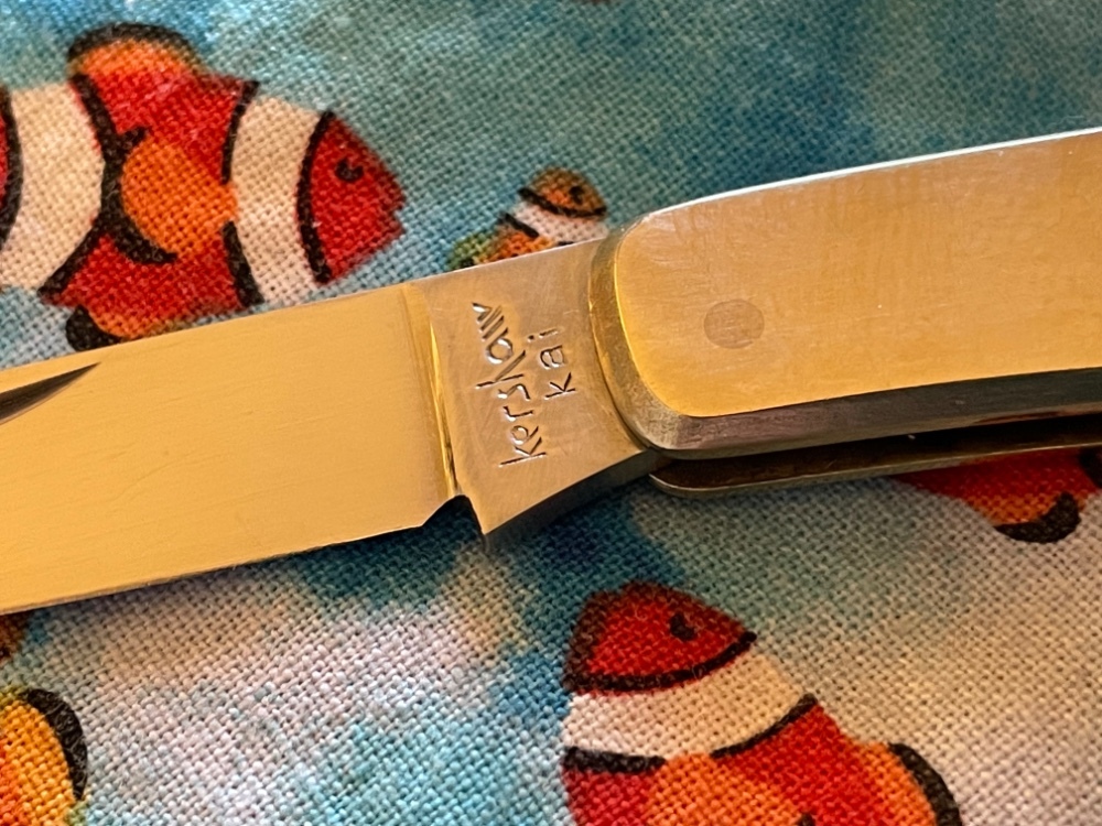 Vtg Kershaw Kai 5300 Seki Japan Gentleman Genuine Pearl