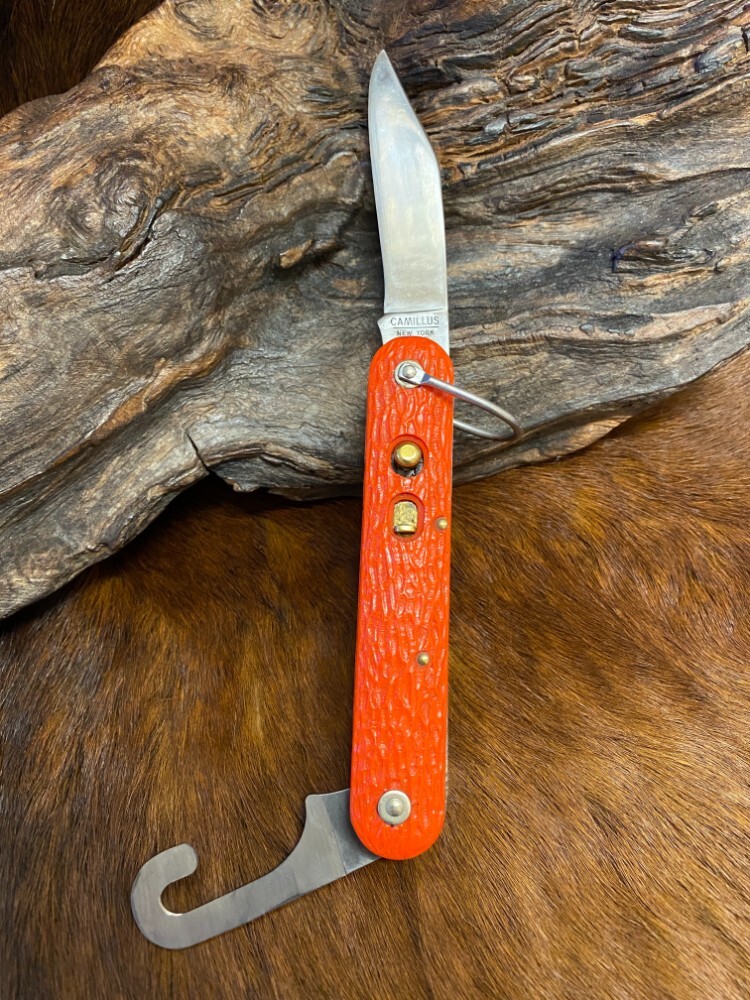 Camillus, New York, USA., Military Paratrooper Automatic Knife, 4 1/4"