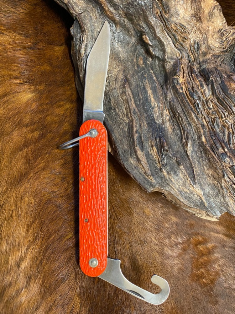 Camillus, New York, USA., Military Paratrooper Automatic Knife, 4 1/4"