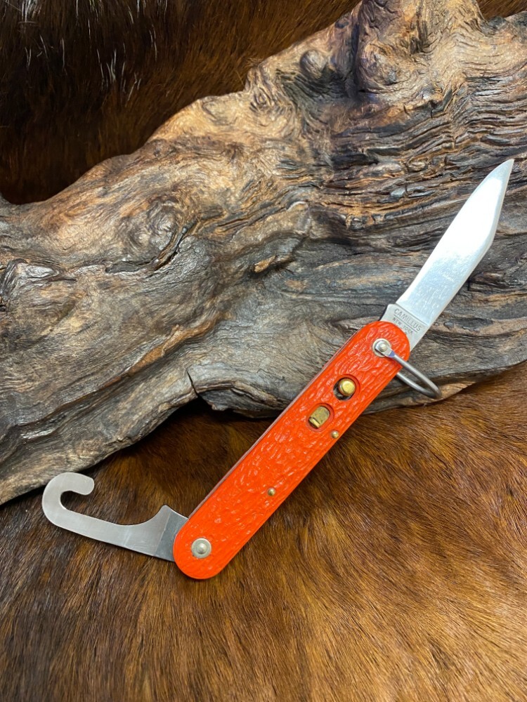 Camillus, New York, USA., Military Paratrooper Automatic Knife, 4 1/4"