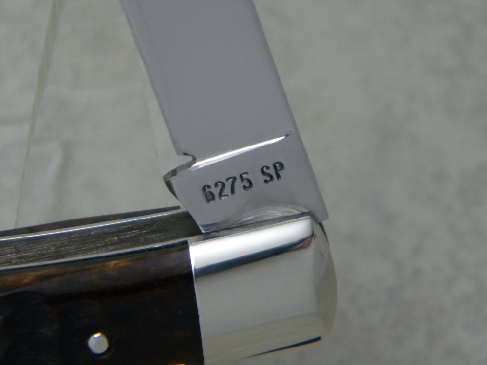 Case XX USA 6 Dot 1974 Bone 6275 SP Moose Knife