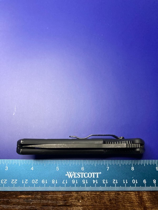Ontario XM Strike Fighter 2-S Automatic Knife Black Aluminum