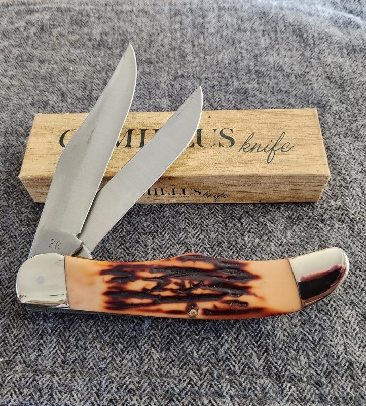 Camillus U.S.A. Sword Brand Folding Hunter 26 NIB