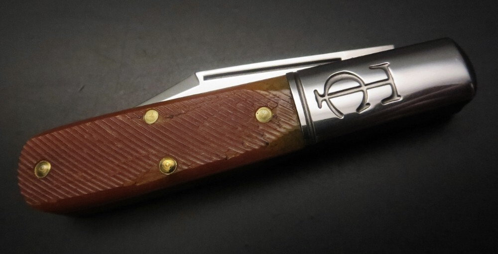 Great Eastern Cutlery 14 TC Barlow Goldenrod Sawcut Bone Clip Point