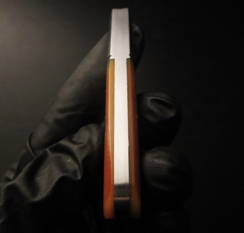 Great Eastern Cutlery 14 TC Barlow Goldenrod Sawcut Bone Clip Point