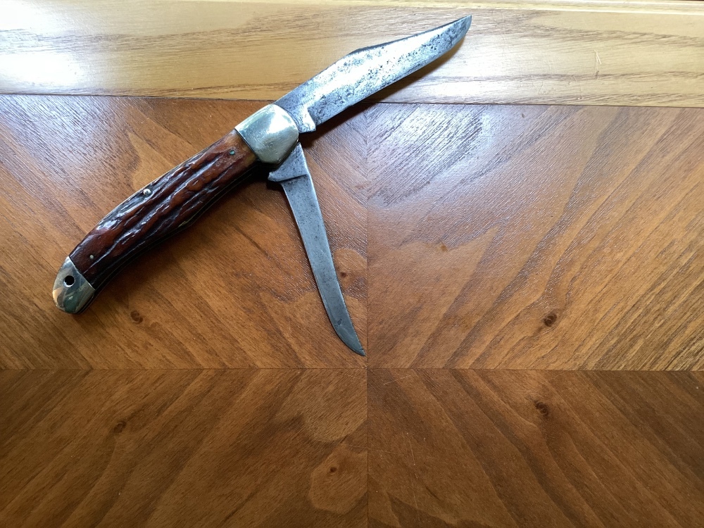 KABAR STAG FOLDING HUNTER