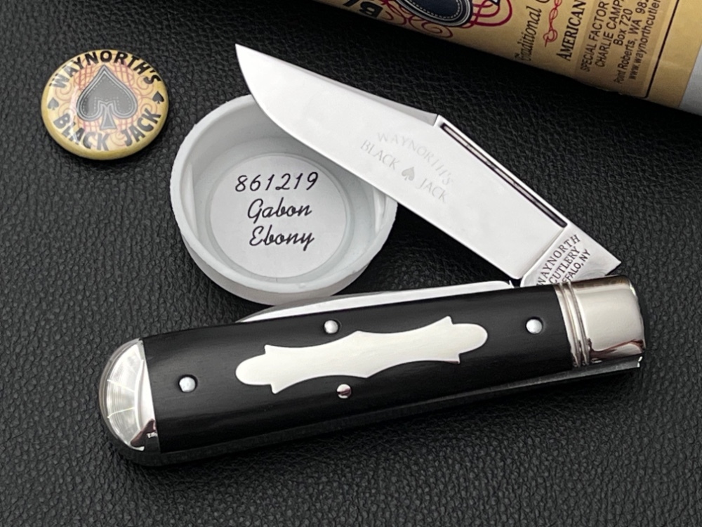 Great Eastern Cutlery GEC 86 Waynorth Black Jack 861219 Used