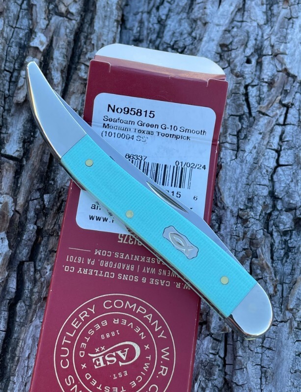 CASE XX ** 2024 FIRST PRODUCTION RUN G10 SEAFOAM GREEN MEDIUM
