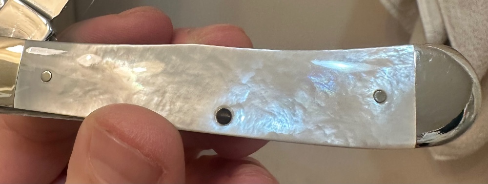 【激安セール】 1998 Case XX Mother of Pearl Trapper w/ Scrimshawed Deer SF・ファンタジー・ホラー