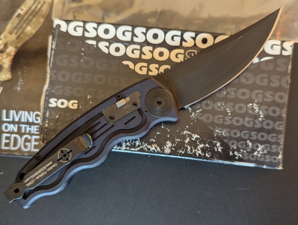 SOG Knives Mini SOG TAC Automatic Knife (3 SOG Knives Mini SOG TAC Automatic Knife (3