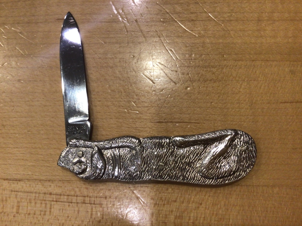 Taylor Cutlery Kingsport, TN 1979 Lying Dog Silver
