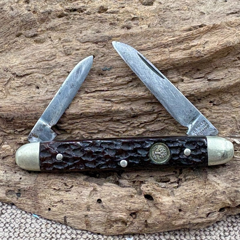BOKER SOLINGEN GERMANY TREE BRAND 2 BLADE EQUAL END BONE BOKER SOLINGEN GERMANY TREE BRAND 2 BLADE EQUAL END BONE