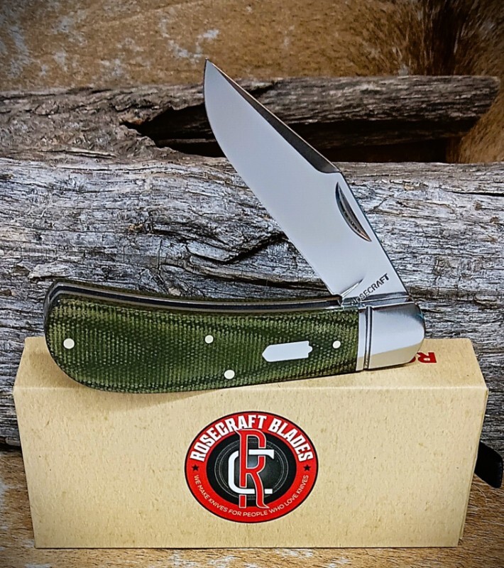 常緑樹 Noz. RoseCraft Blades Lanny's Clip Hatchie River Jack RCT033-LGM Light