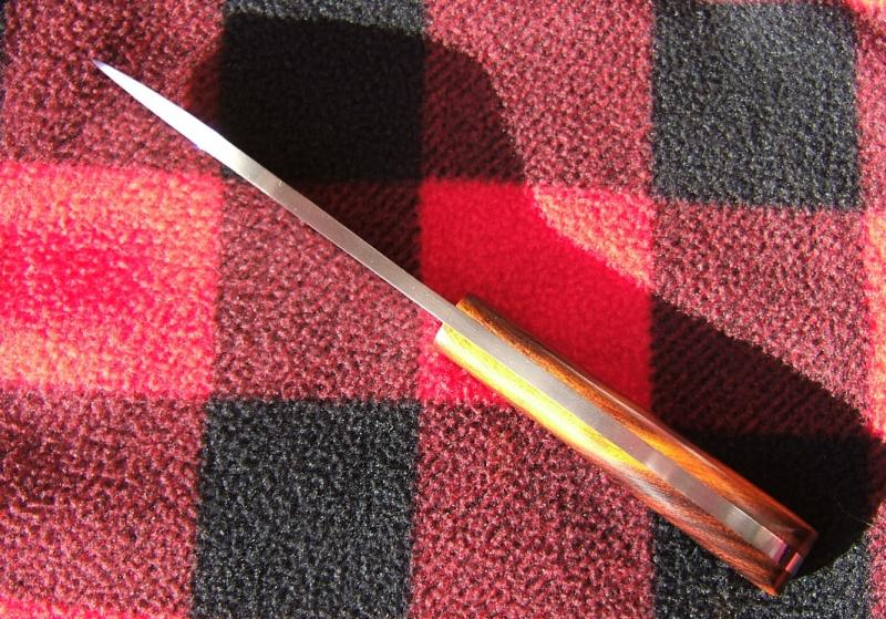 BARK RIVER NESSMUK KNIFE, Limited Edition, Desert Ironwood Handle