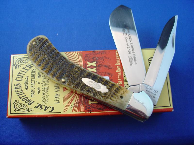 Case Classic 62100 XXX Green Bone Handle Saddlehorn Knife