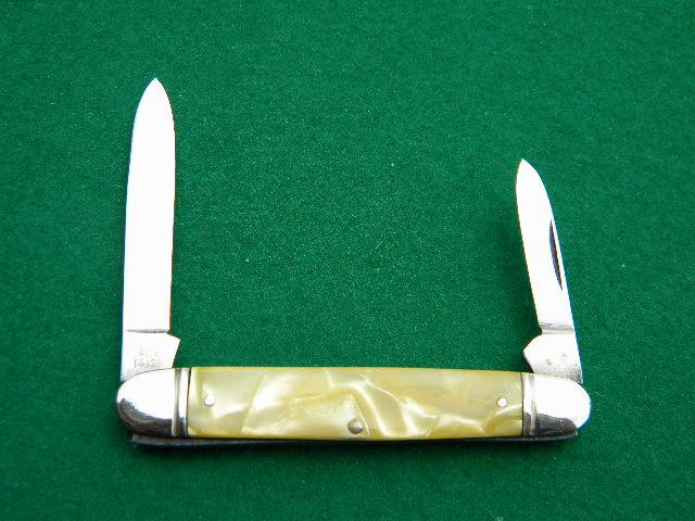 Boker USA Tree Brand 1428 Cracked Ice Etched 2 Blade Pen - C