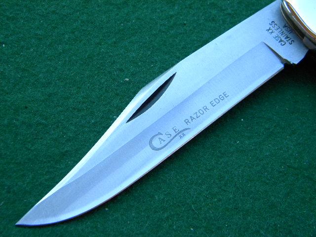 Case XX Stainless USA 4 Dot (1976) Stag 5265 SAB SSP Razor Edge