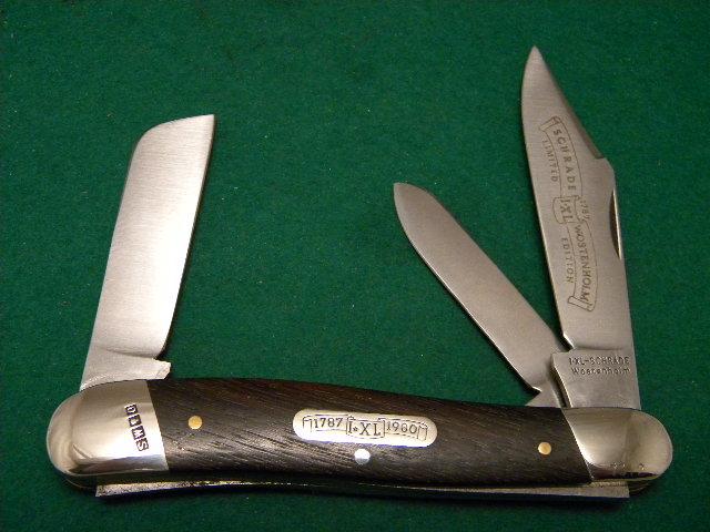 Schrade Wostenholm IXL Sheffield England Big Wood Stockman Knife - MIB