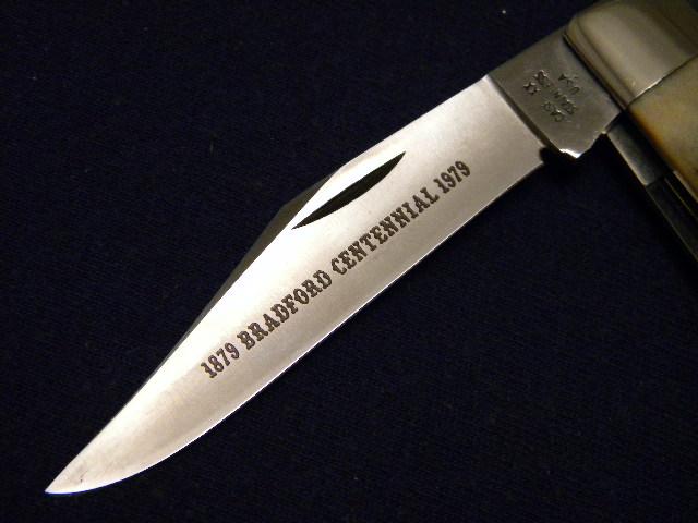 Case XX Stainless USA 1 Dot (1979) Bradford Centennial Stag 5292