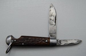 Imperial In Good Condition With Brown Bone Covers 3 3/8